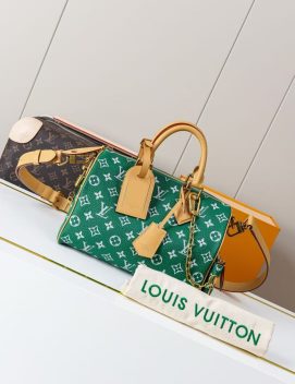 Louis Vuitton-Speedy P9 Bandoulière 25 Monogram Leather （25*15*15cm）